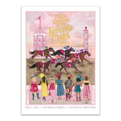 2026 Kentucky Oaks Limited Edition Poster - 152nd Kentucky Oaks Official Art