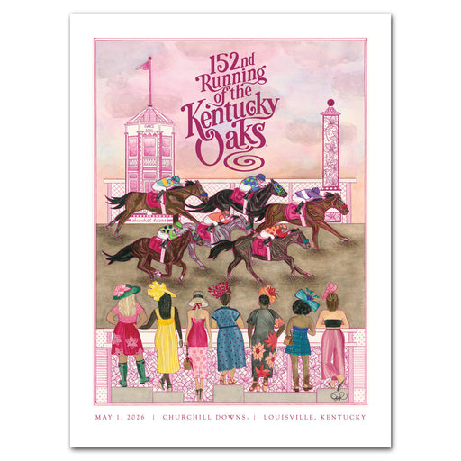 2026 Kentucky Oaks Poster - 152nd Kentucky Oaks Official Art