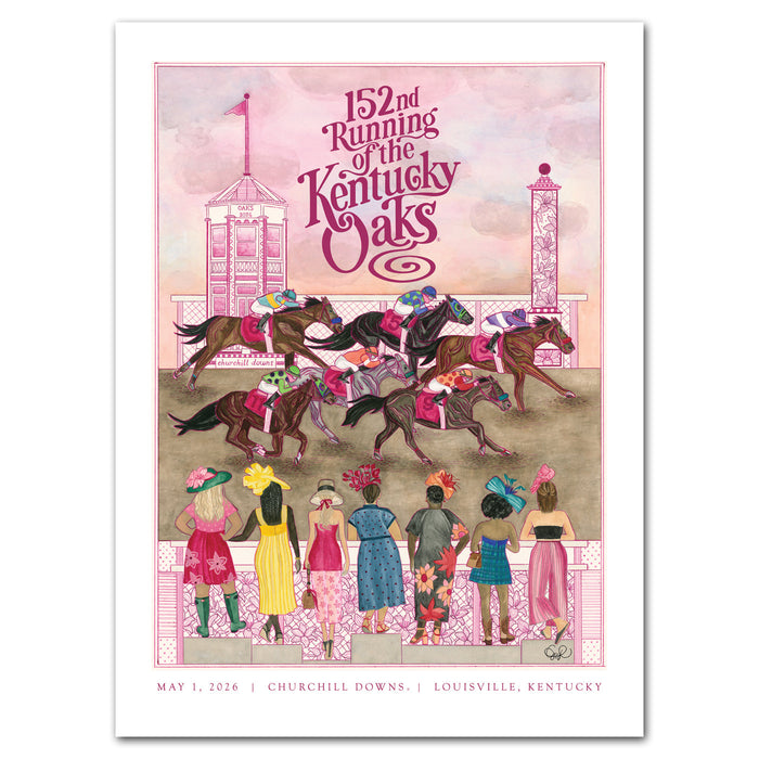 2026 Kentucky Oaks Poster - 152nd Kentucky Oaks Official Art