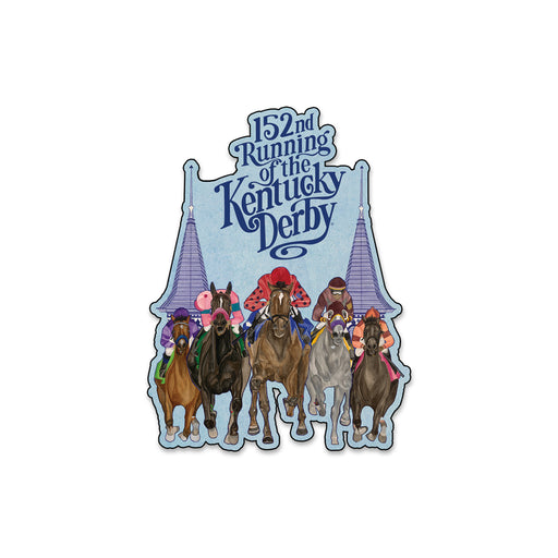152nd Kentucky Derby Art Lapel Pin