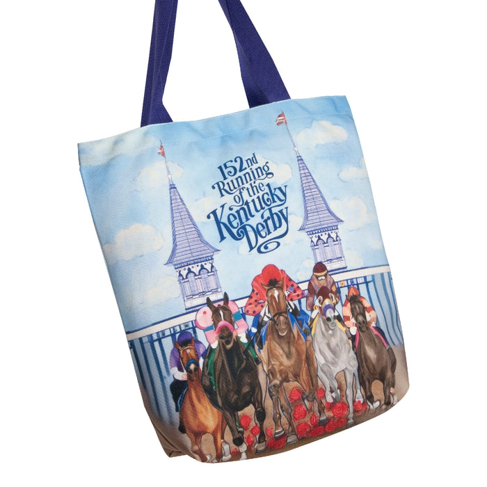 152nd Kentucky Derby Art Full Color Tote