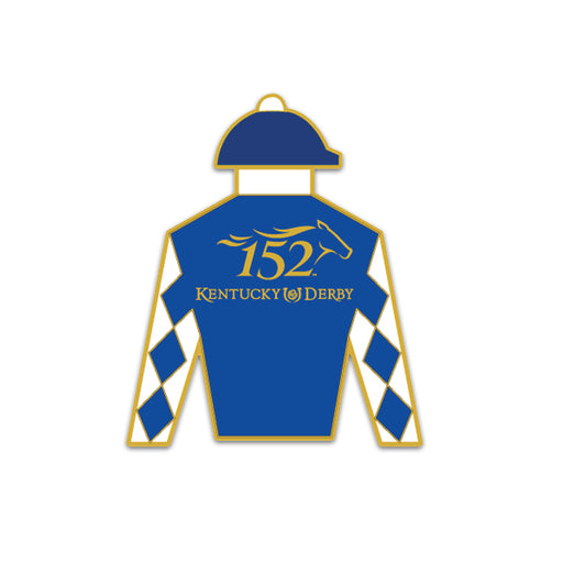 152nd Kentucky Derby Racing Silks Lapel Pin