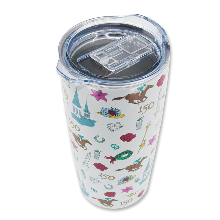 150th Kentucky Derby Whimsy Insulated Tumbler