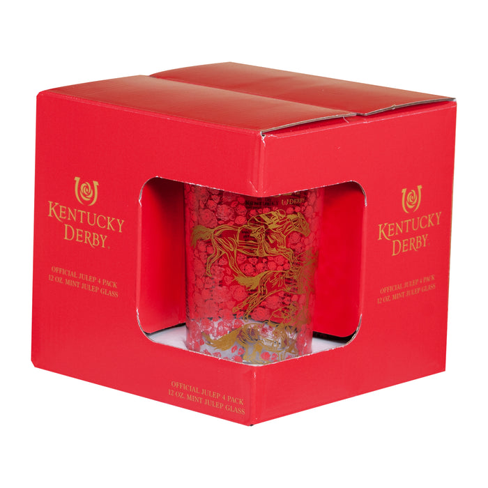2026 Official 152nd Kentucky Derby Julep Glass - 4 Pack