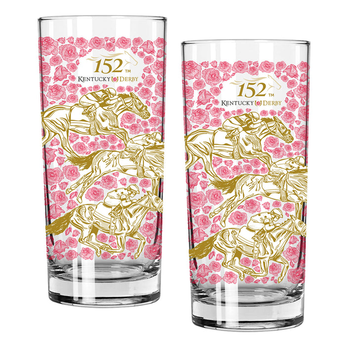 2026 Official 152nd Kentucky Derby Julep Glass - 2 Pack