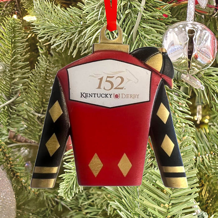 152nd Kentucky Derby Jockey Silks Ornament