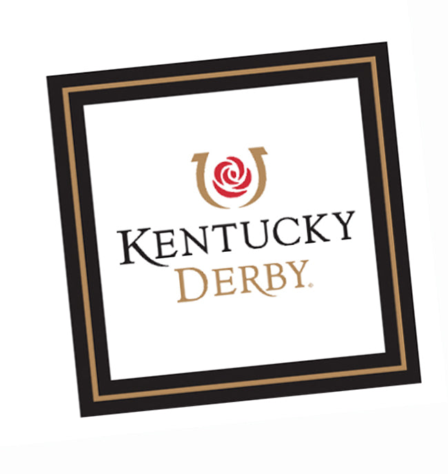 Kentucky Derby Signature Rose - Paper Napkins Beverage Pkg 16