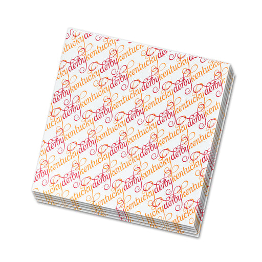 Kentucky Derby Paper Party Beverage Napkins -Pkg 20