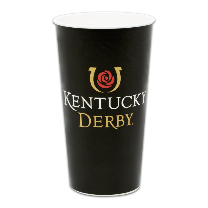 Kentucky Derby Plastic 28oz Cups - Pkg 4