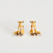 Fable Petit Enamel Sitting Fox Stud Earrings