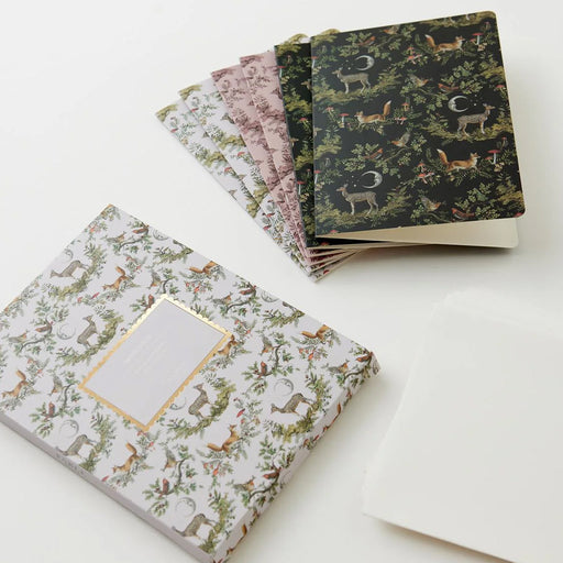 A Night's Tale Woodland Toile Notecards - Pack of 6