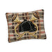 Equestrian Tartan Hooked Pillow 14 x 18