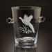 Pheasant Etched Crystal Ice Bucket by Julie Wear