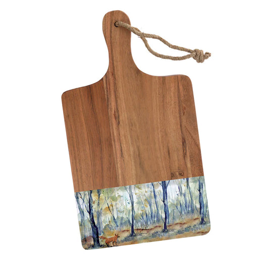 Ambers Woods Fox Wood Cutting Board