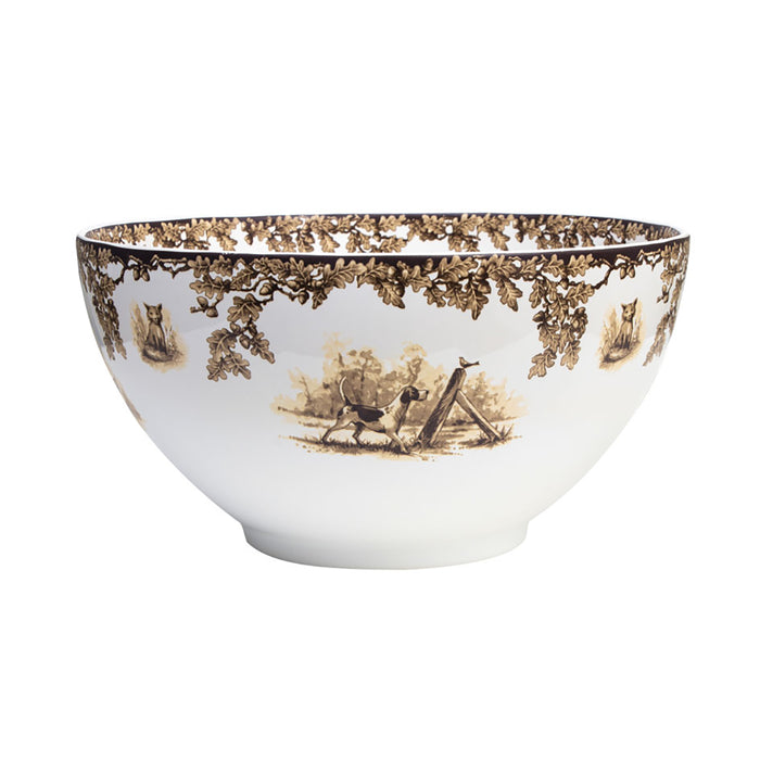 Aiken Hunt Dinnerware Centerpiece Bowl - Fox