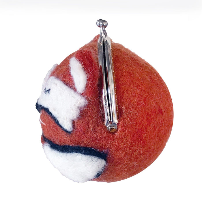 Sleepy Fox Round Handbag