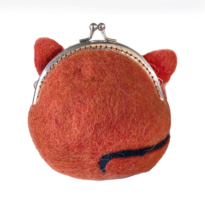 Sleepy Fox Round Handbag