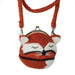Sleepy Fox Round Handbag