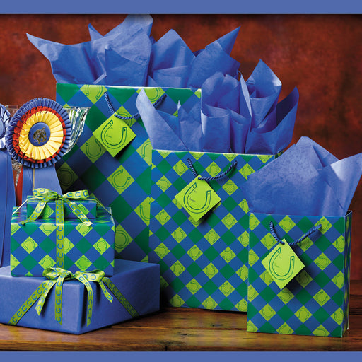 Lucky Horseshoes Paper Gift Bag Small