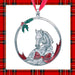 Foal with Mistletoe Pewter Ornament