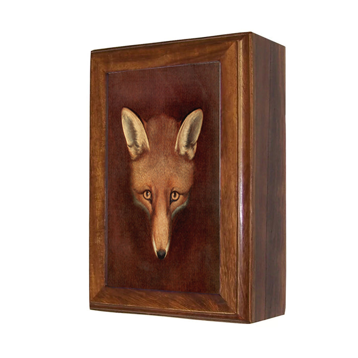 Sly Fox Portrait Hinged Wood Box