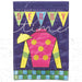 Derby Party! Racing Silks Flag - Large