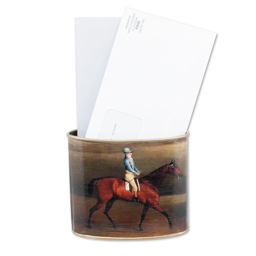 Vintage Racehorse Letter Box