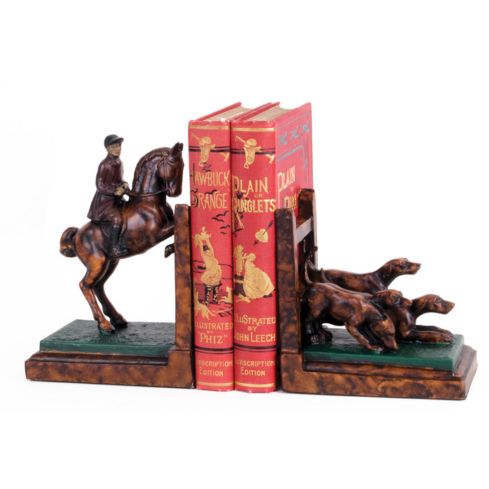 Foxhunting Bookends