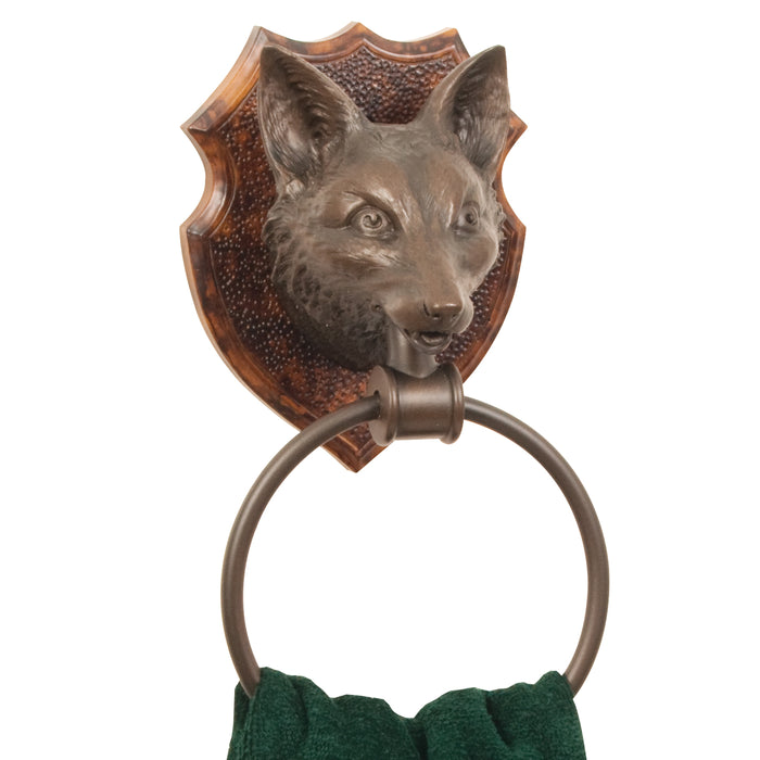 Fox Bathroom Towel Ring