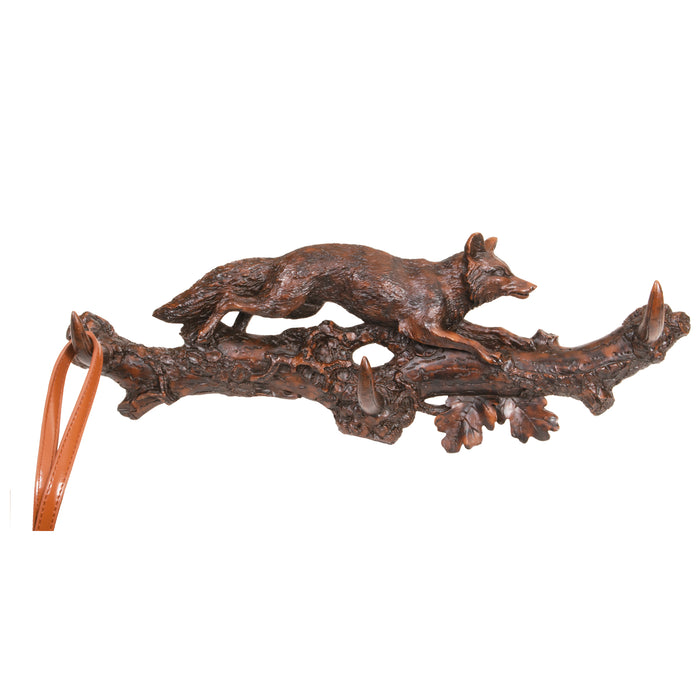 Running Fox Coat Rack
