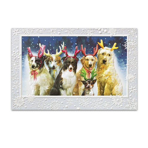 Reindeer Games - Joyful Dogs Holiday Cards