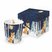 Midnight Moon Winter Fox Mug Gift Set