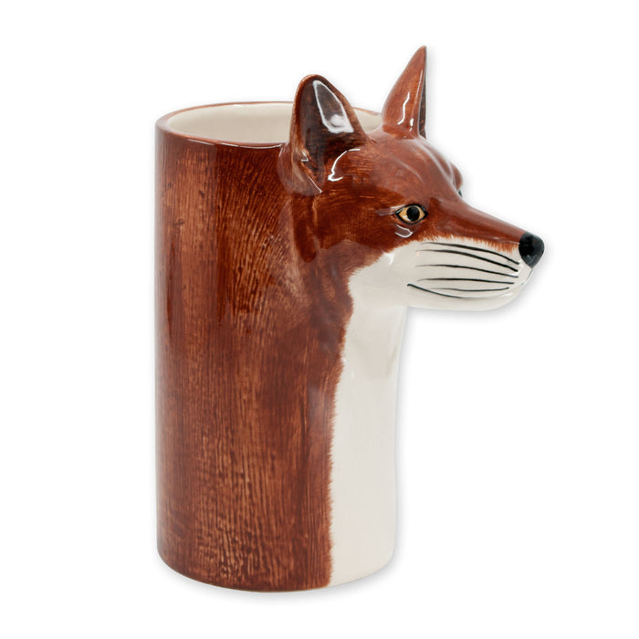 Sly Brother Fox Utensil Holder