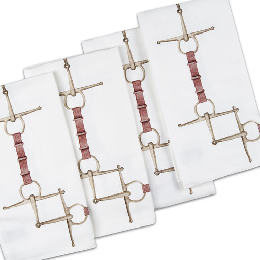 Hunt Country Cotton Napkins Ivory - Set of 4