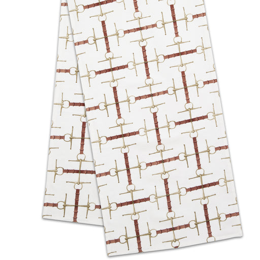 Hunt Country Cotton Table Runner Ivory