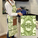 Farmyard Cotton Apron - Sage Green