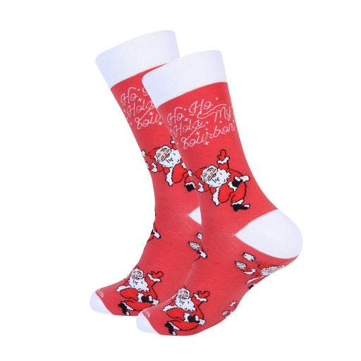 Hold My Bourbon Holiday Men's Socks