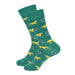Furlong Horseracing Men's Socks - Green