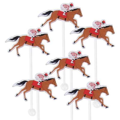 Racehorse Cocktail Stirrers - Set of 6