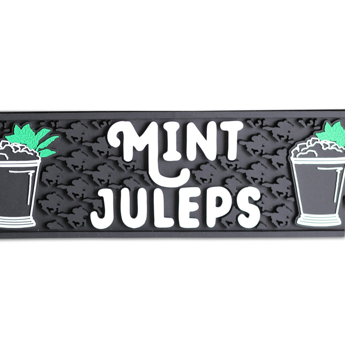 Mint Juleps Horseracing Bar Mat