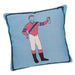 Champion Jockey Horseracing Pillow - Blue