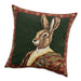 Highland Hare Tapestry Pillow