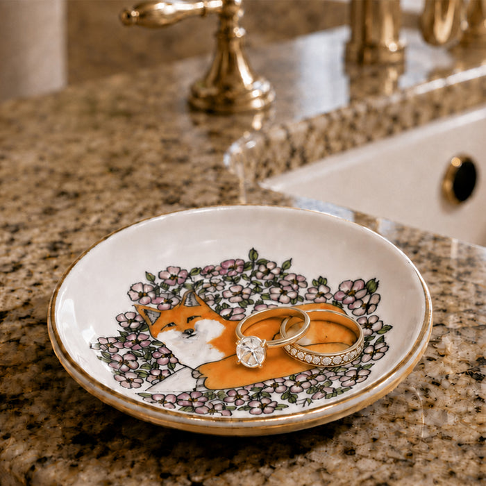 Sweet Briar Fox Ring Dish