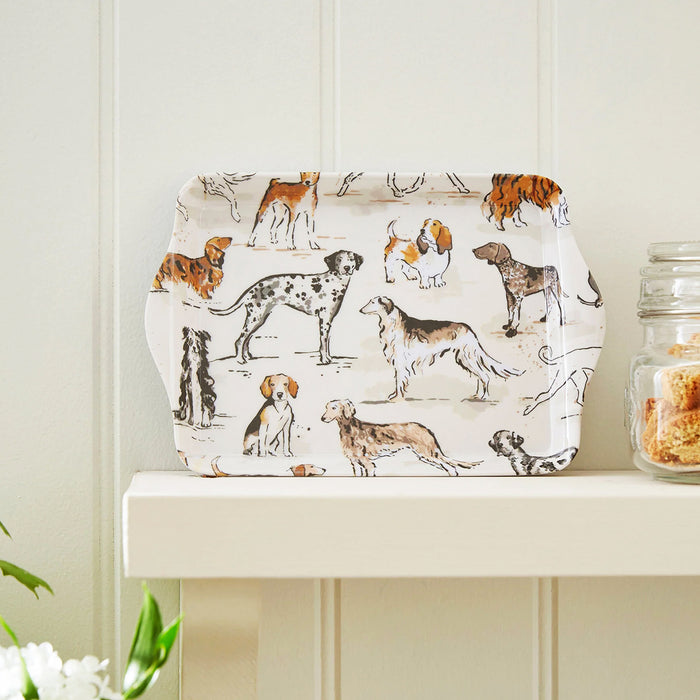 Country Dogs Small Tray - Melamine