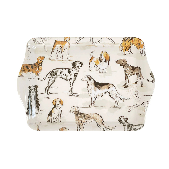 Christmas Dog Walkies Scatter Tray - Melamine