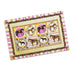 Pastel Paddock Equestrian Cotton Placemats - Set of 4