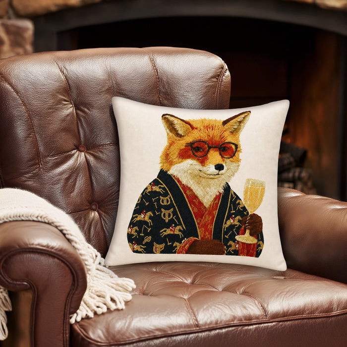 Sir Foxington Accent Pillow