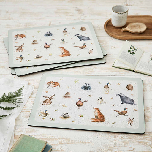The Country Set Placemats by Wrendale