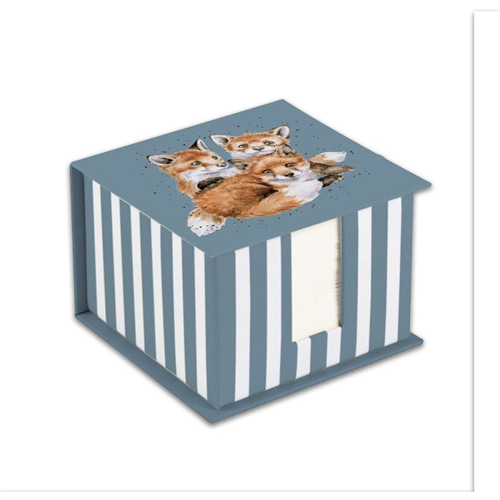 Snug As A Cub Fox Memo Note Block by Wrendale