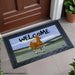 American Saddlebred Welcome Door Mat and Tray